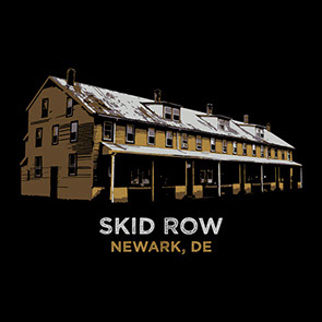 Skid Rowm, Newark, DE t-shirt