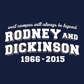 West Campus Rodney Dickinson t-shirt